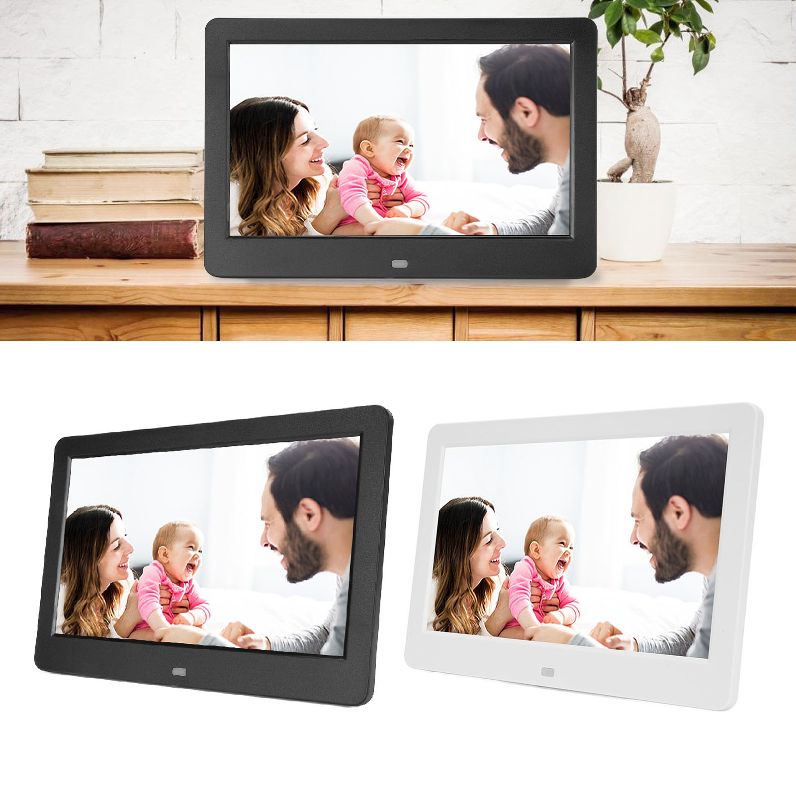 Digital Photo Frame Wifi - 디지털 사진 프레임 스테레오 스피커 다기능