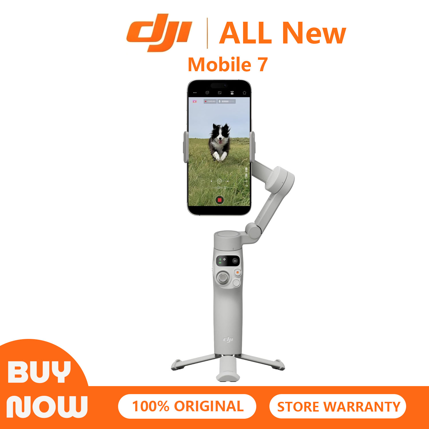 Auto Tracking Tripod - DJI 오즈모 모바일 7 짐벌 스테빌라이저