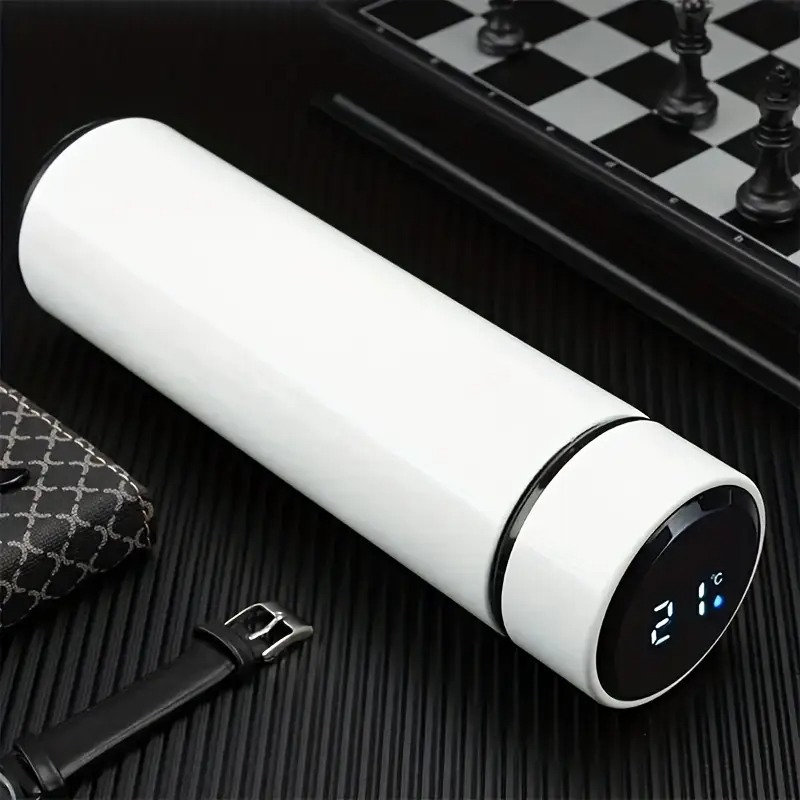 Smart Water Bottle Tracker - 316 스테인리스 스틸 스마트 보온병 LED
