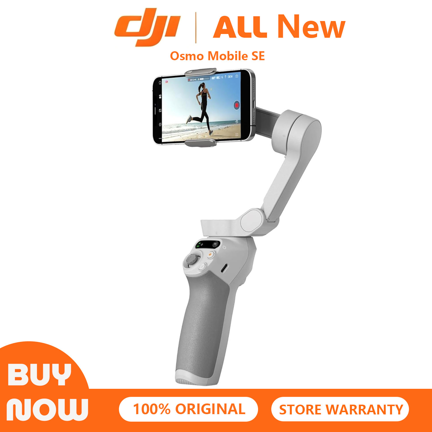 Auto Tracking Tripod - DJI Osmo Mobile SE: 새로운 3축