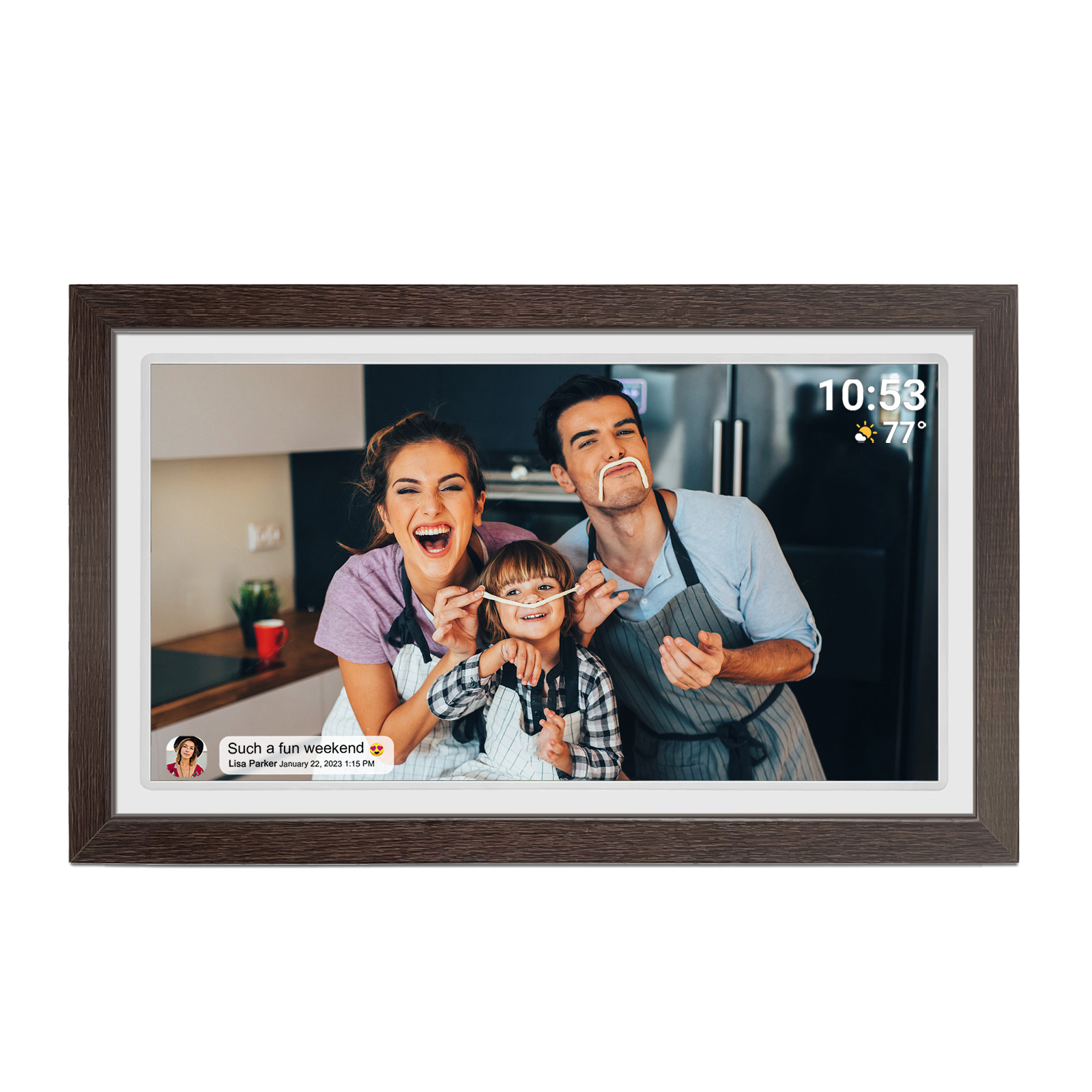 21.5인치 WiFi 디지털 액자 (Frameo 앱 지 - Digital Photo Frame Wifi 리뷰 및 가격