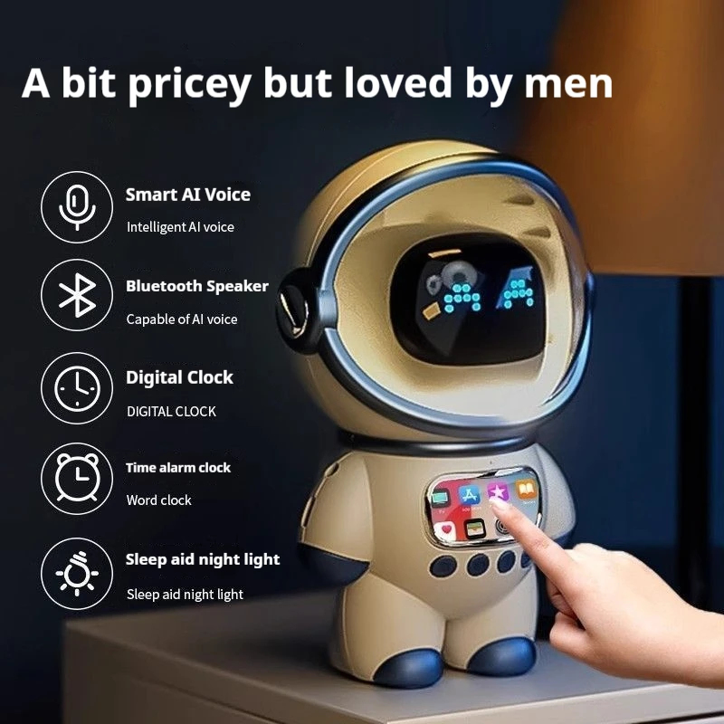 2026년 신형 AI 스마트 음성 채팅 로봇 블루투스  - Digital Alarm Clock 리뷰 및 가격