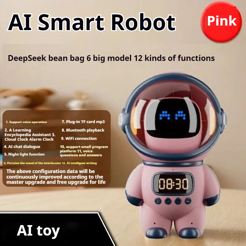 2026년 신형 AI 스마트 음성 채팅 로봇 블루투스  - Digital Alarm Clock 리뷰 및 가격
