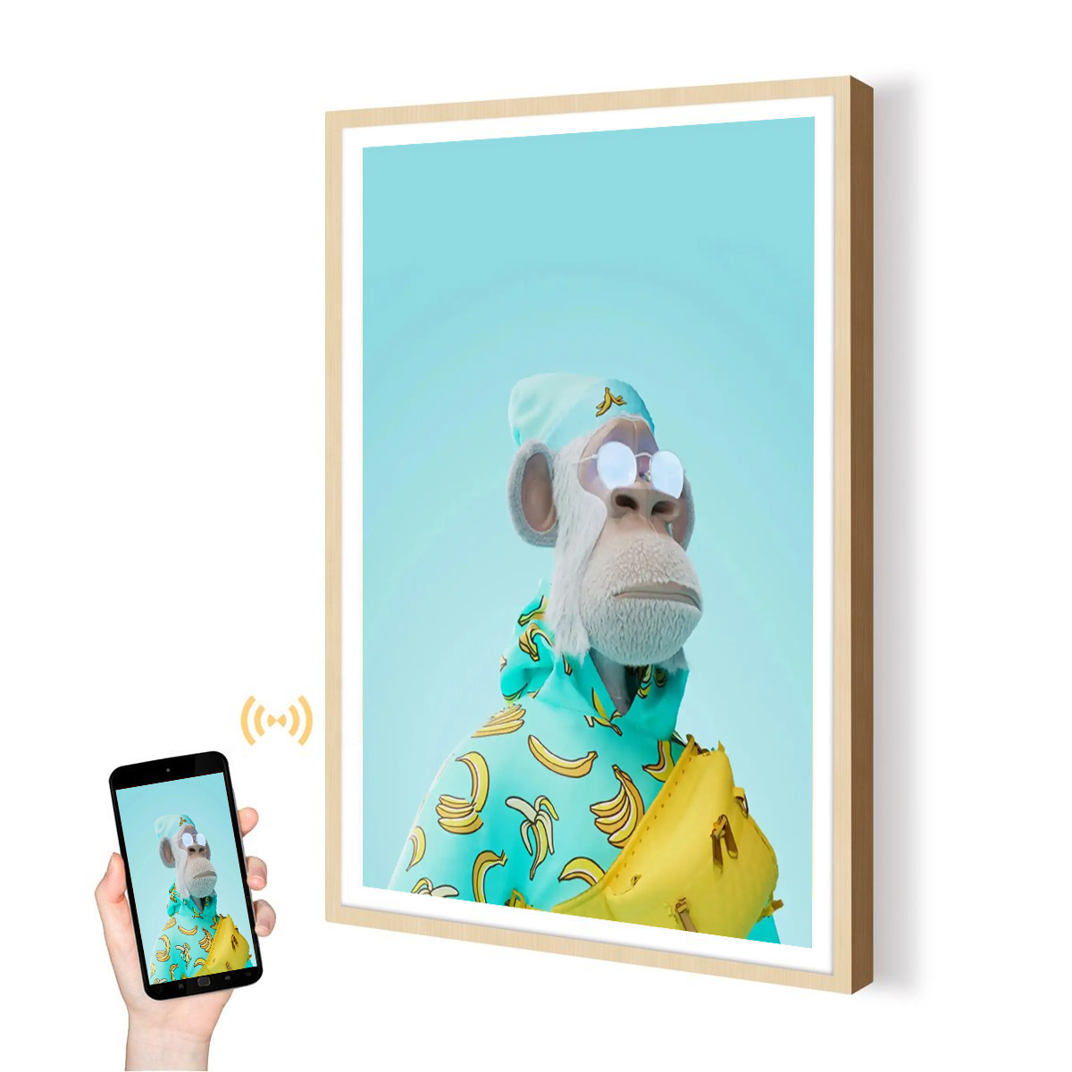 27인치 스마트 클라우드 사진 비디오 NFT 디스플레이 - Digital Photo Frame Wifi 리뷰 및 가격