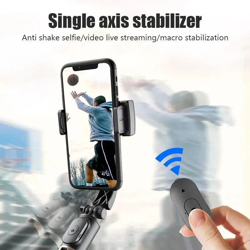 Q08 핸드헬드 짐벌 스테빌라이저 셀카봉 조명 스마트폰 - Auto Tracking Tripod 리뷰 및 가격