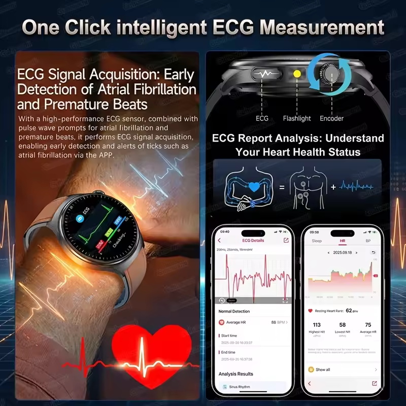 2026년 패션 신제품 간호용 건강 스마트워치 남성용  - Laser Distance Measure 리뷰 및 가격