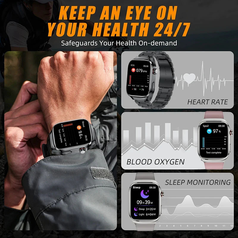 2025년 신형 고정밀 스마트워치 오관검사 ECG 실시 - Laser Distance Measure 리뷰 및 가격