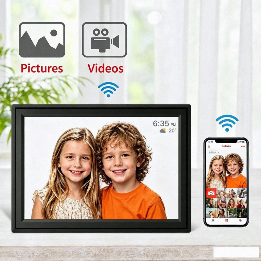 10.1인치 디지털 액자 IPS 터치스크린 스마트 Wi - Digital Photo Frame Wifi 리뷰 및 가격