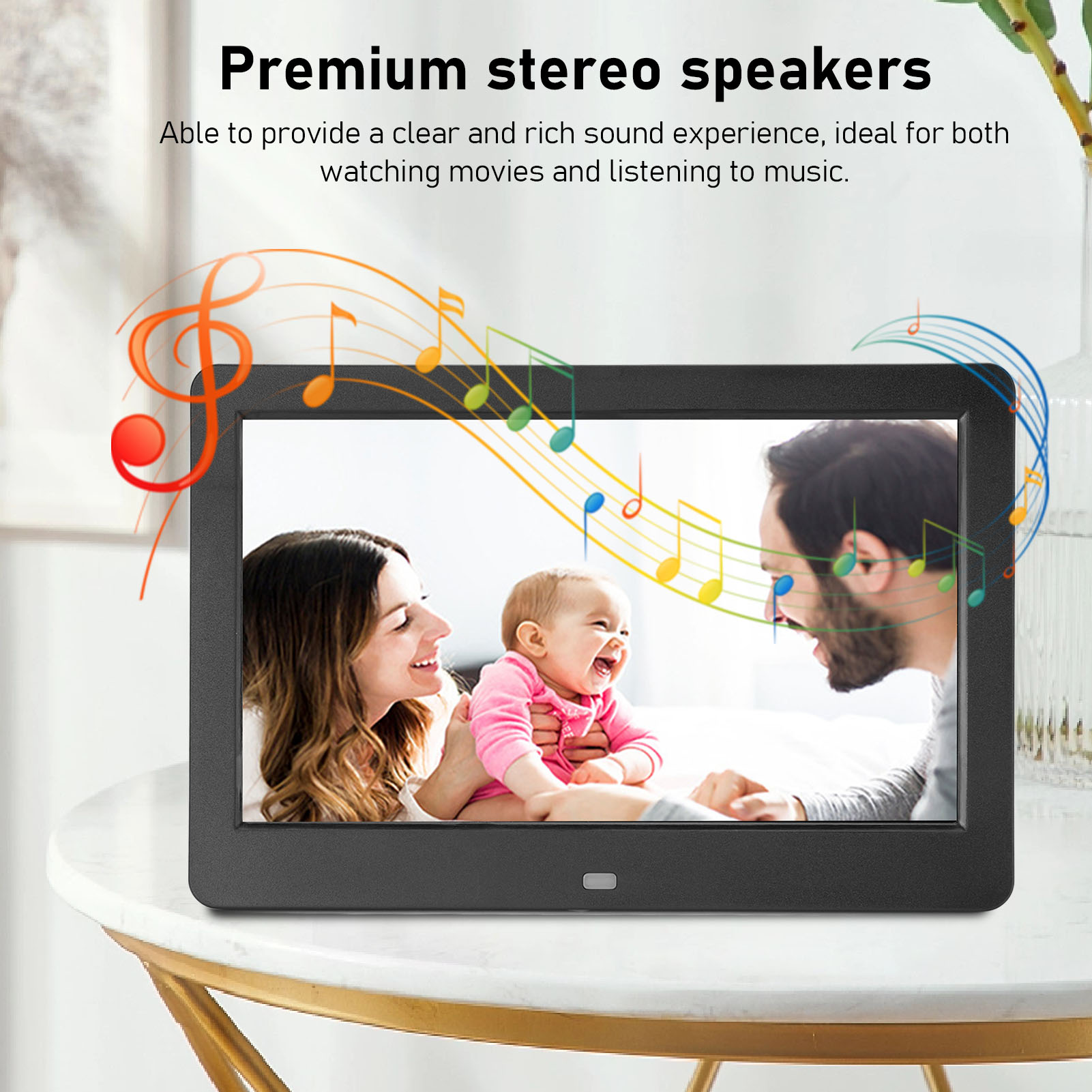 디지털 사진 프레임 스테레오 스피커 다기능 10인치 디 - Digital Photo Frame Wifi 리뷰 및 가격