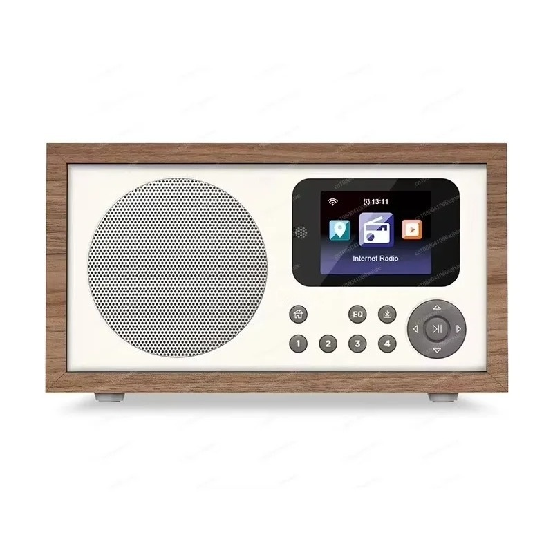 레트로 나무 블루투스 5.0 시계 스피커 DAB+ FM - Digital Alarm Clock 리뷰 및 가격