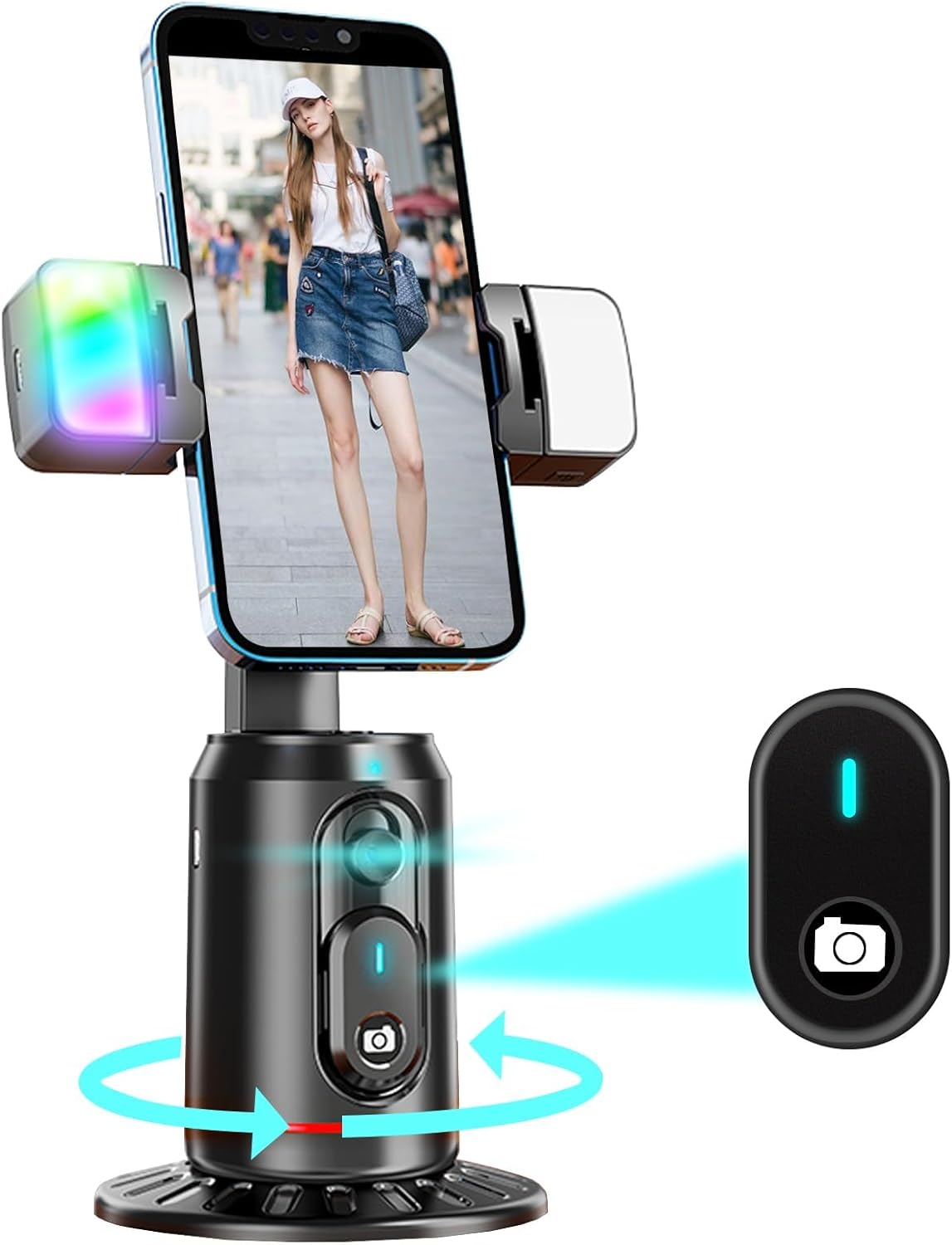 자동 얼굴 추적 삼각대 360 °   회전식 자동 추적 - Auto Tracking Tripod 리뷰 및 가격