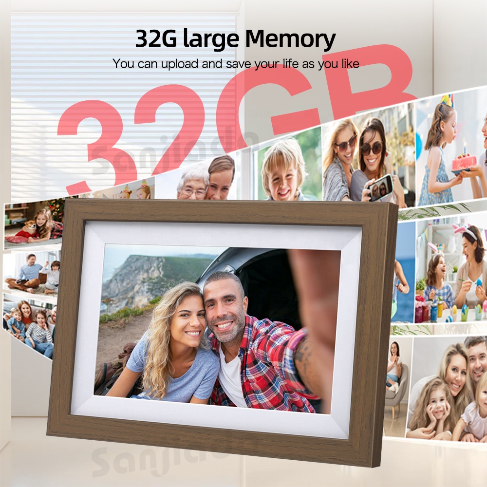 10.1인치 WiFi 디지털 액자, 1280 * 800 - Digital Photo Frame Wifi 리뷰 및 가격
