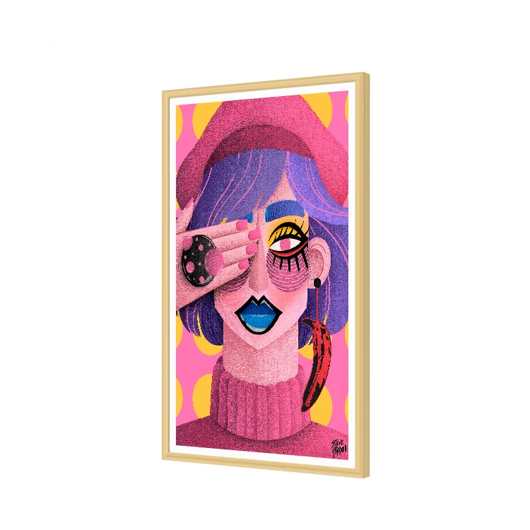 나무 프레임 예술 그림 액자 최고의 사진 프레임 디지털 - Digital Photo Frame Wifi 리뷰 및 가격