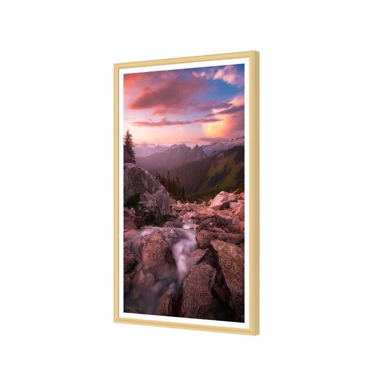 나무 프레임 예술 그림 액자 최고의 사진 프레임 디지털 - Digital Photo Frame Wifi 리뷰 및 가격