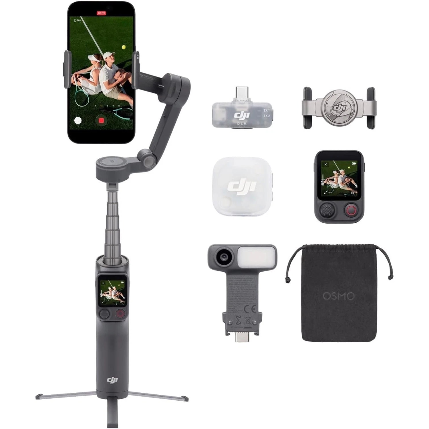 DJI 오즈모 모바일 8P 크리에이터 콤보 - AI 트 - Auto Tracking Tripod 리뷰 및 가격