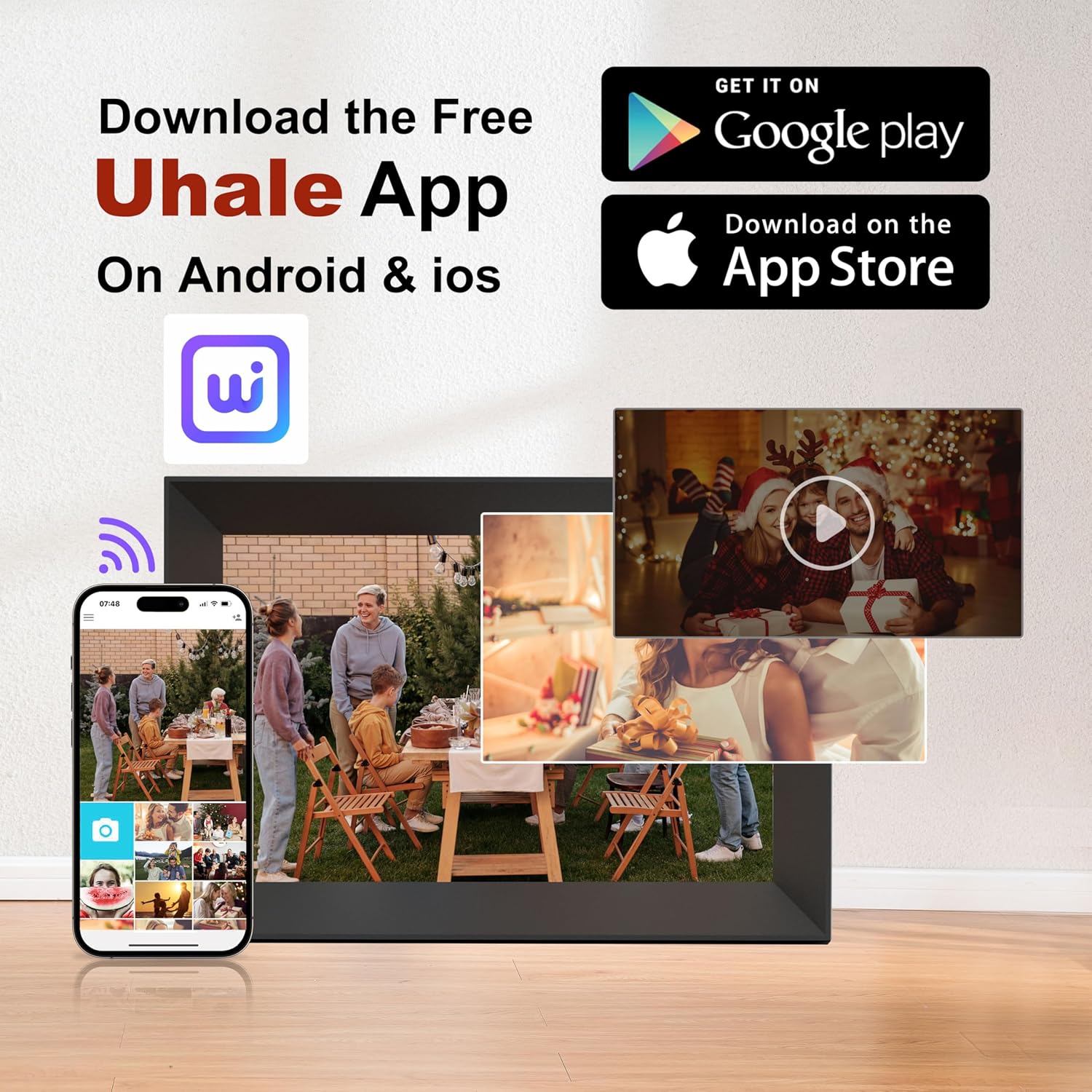 15.6인치 대형 스마트 디지털 사진 액자, Wi-Fi - Digital Photo Frame Wifi 리뷰 및 가격