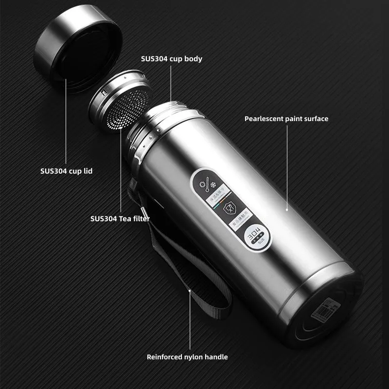 소프트아우라 스테인리스 보온병 LED 온도 표시 500 - Smart Water Bottle Tracker 리뷰 및 가격