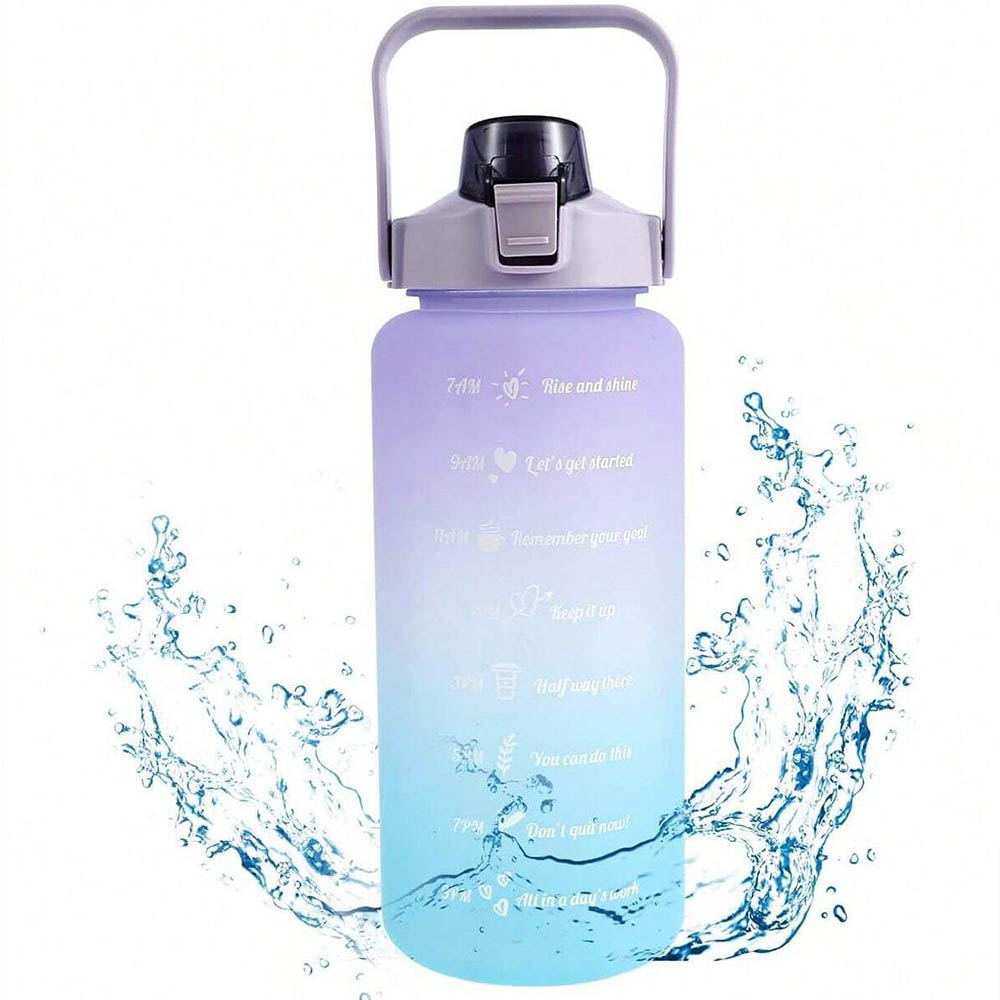 2L 물병 시간 및 용량 마커가 있는 동기 부여 물병  - Smart Water Bottle Tracker 리뷰 및 가격