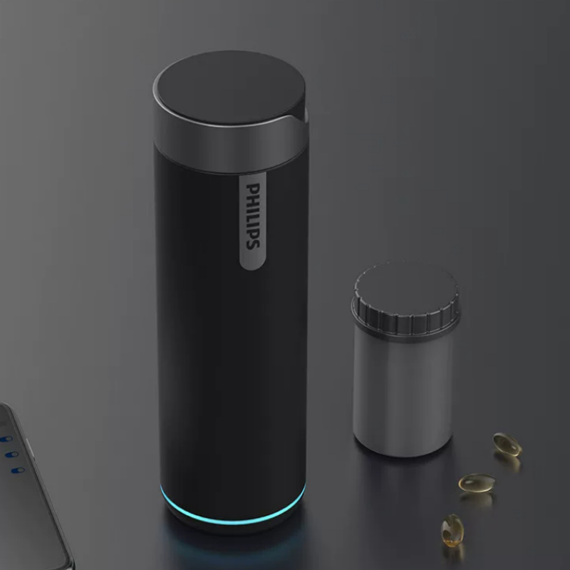 미니멀리스트 무광 블랙 필립스 AWP2795 보온병 이 - Smart Water Bottle Tracker 리뷰 및 가격