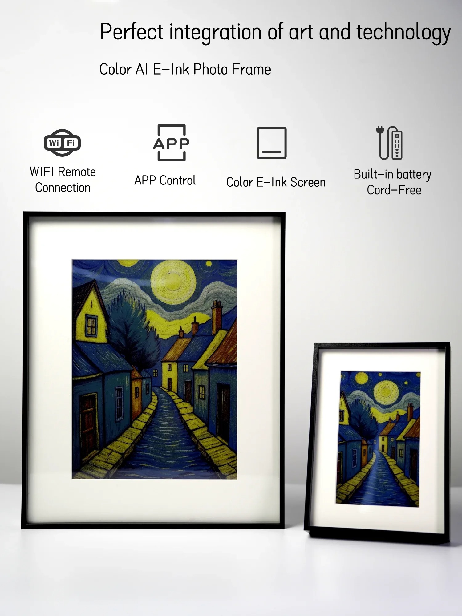 힌데텔 7.3인치 벽걸이형 디지털 AI 이미지 생성 컬 - Digital Photo Frame Wifi 리뷰 및 가격
