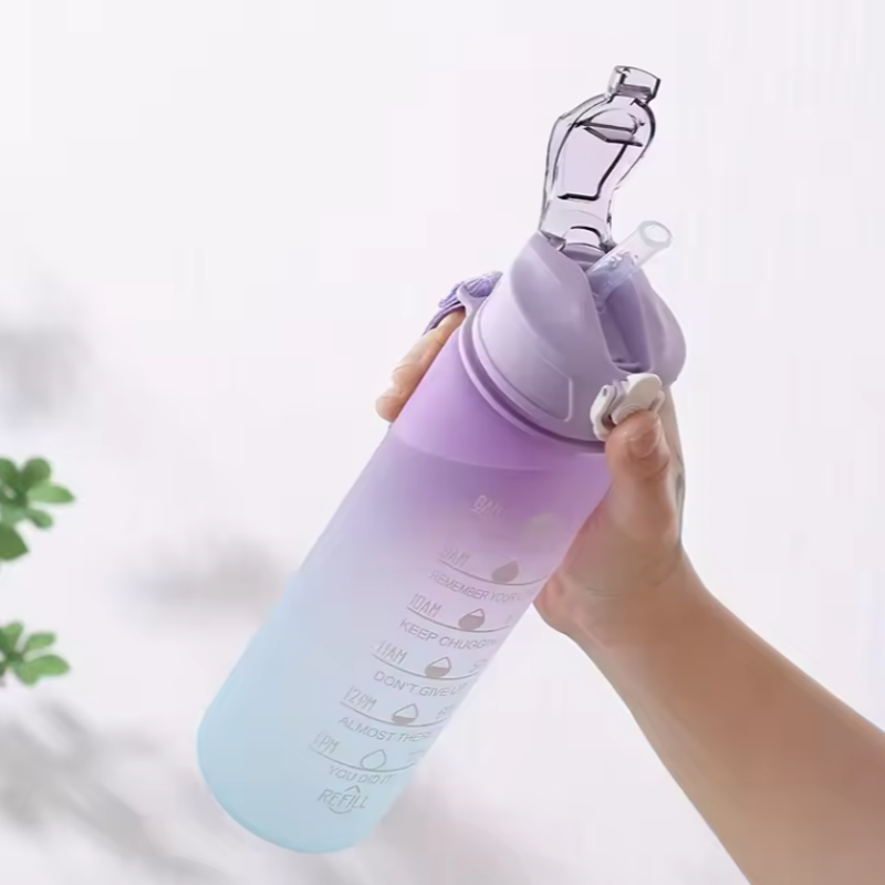 300ml/750ml/2L 물병 동기부여 스포츠 물병  - Smart Water Bottle Tracker 리뷰 및 가격