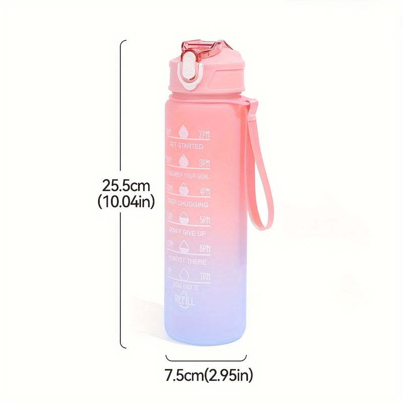 700ml 스포츠 물병 고온 방지 눈금 표시 빨대컵 레 - Smart Water Bottle Tracker 리뷰 및 가격