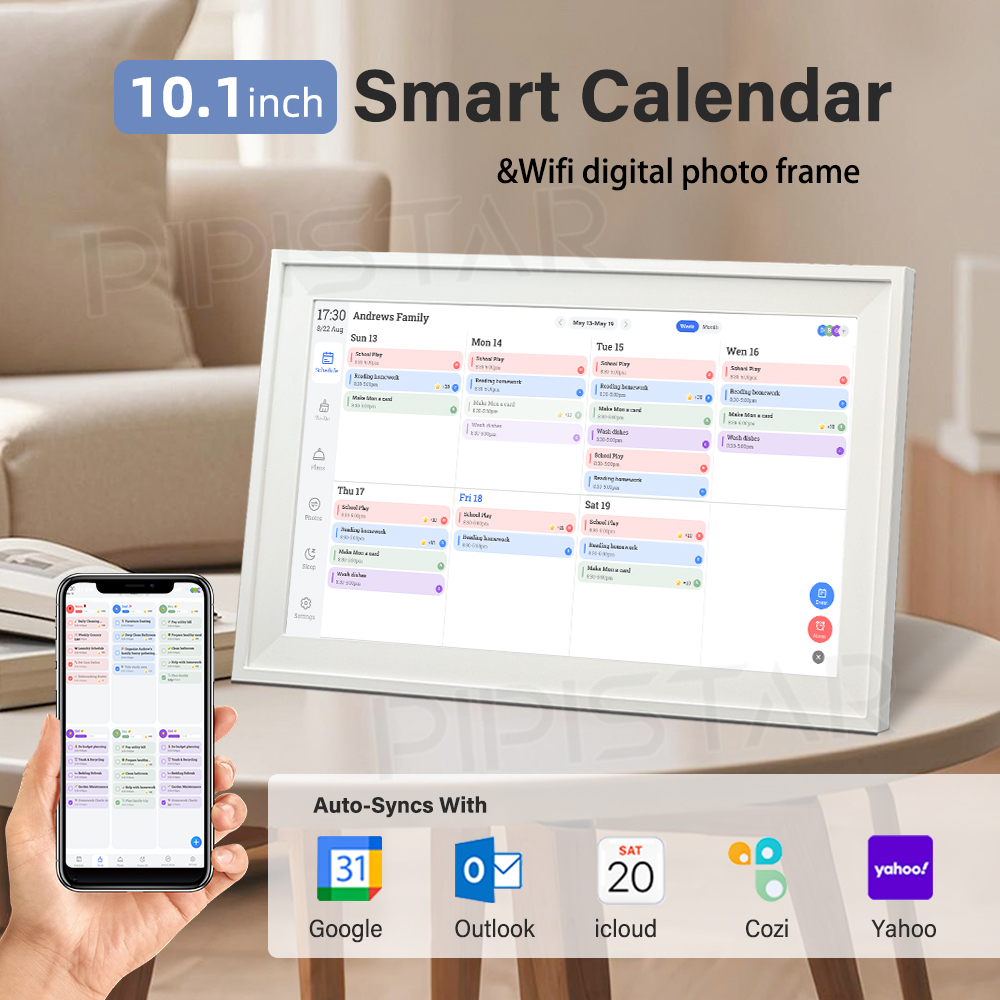 10.1인치 WIFI 스마트 디지털 캘린더 IPS 고화 - Digital Photo Frame Wifi 리뷰 및 가격