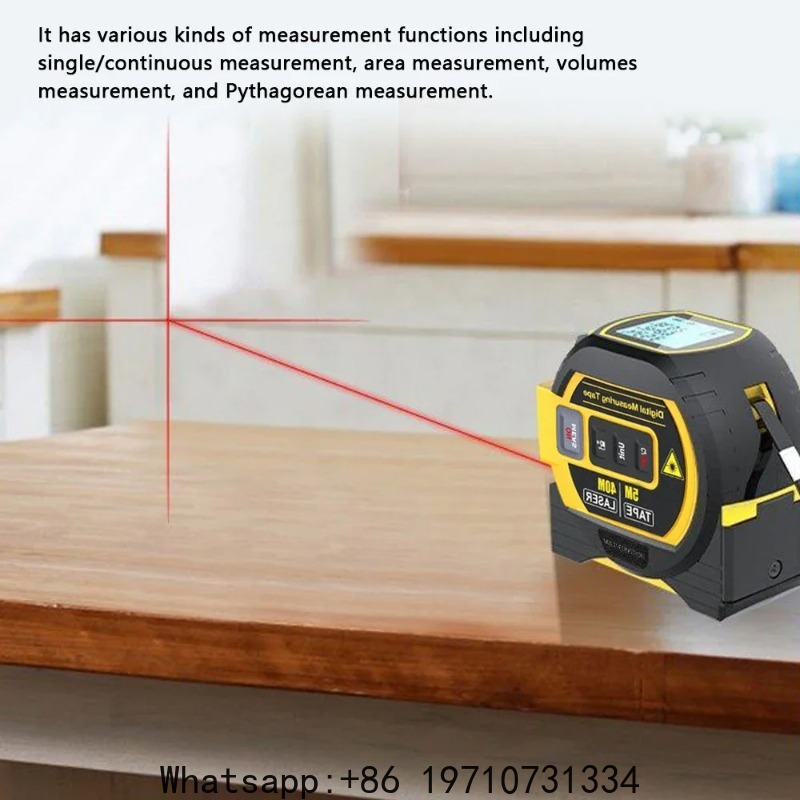 디지털 레이저 거리 측정기 3in1 40M/60M 거리 - Laser Distance Measure 리뷰 및 가격