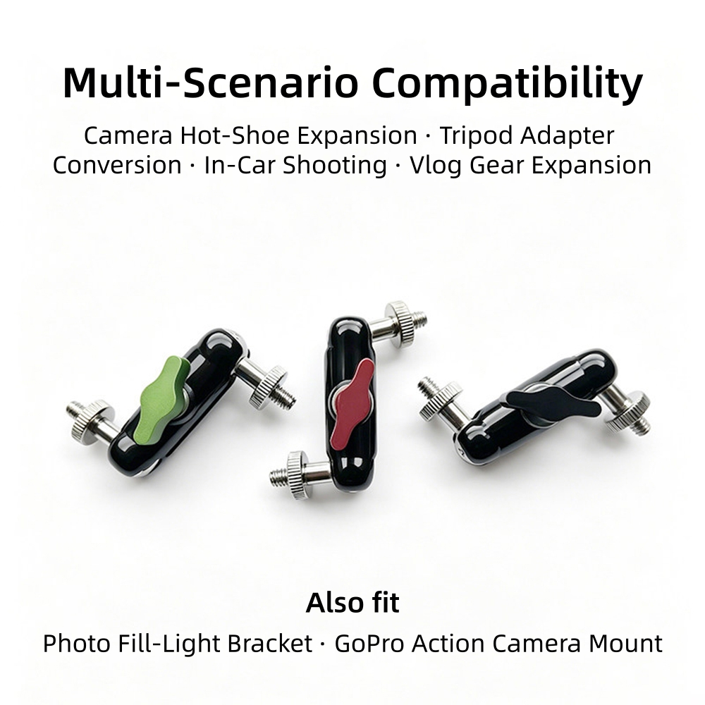 360 °   회전식 매직 암 브래킷 1/4 나사 컨버 - Auto Tracking Tripod 리뷰 및 가격
